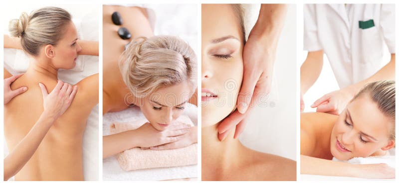 Tratamento tradicional da massagem e dos cuidados médicos nos termas Meninas novas, bonitas e saudáveis que têm a terapia da recr fotos de stock royalty free Tratamento tradicional da massagem e dos cuidados médicos nos termas Meninas novas, bonitas e saudáveis que têm a terapia da recr fotos de stock royalty free
