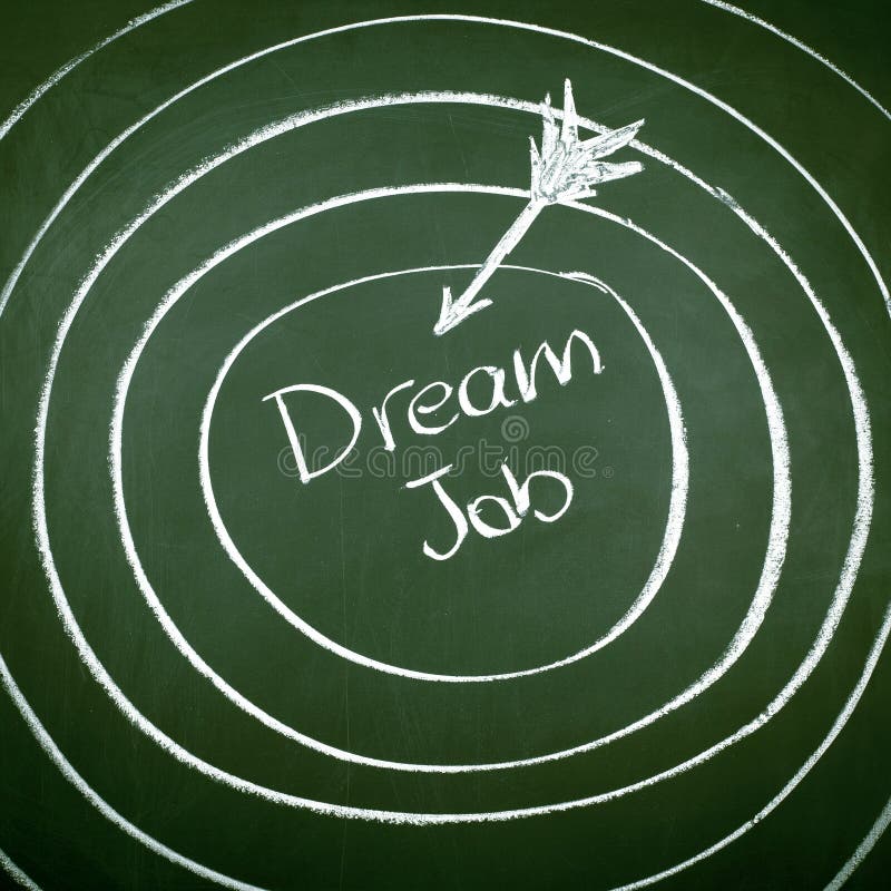 Traumjob stockfoto Traumjob stockfoto