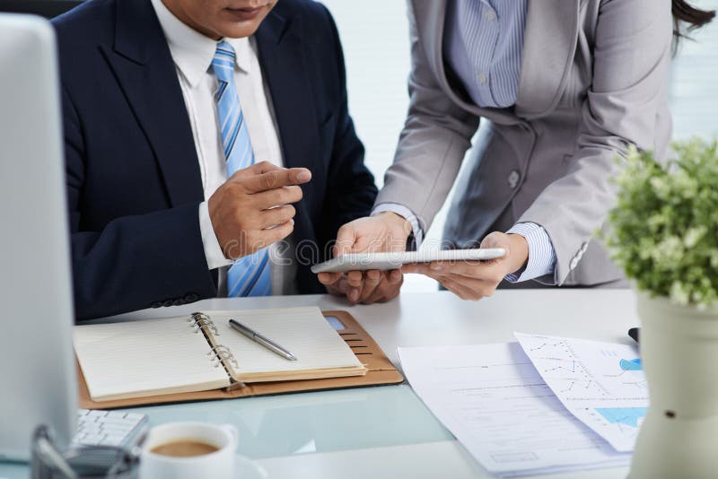 Travail de bureau images libres de droits