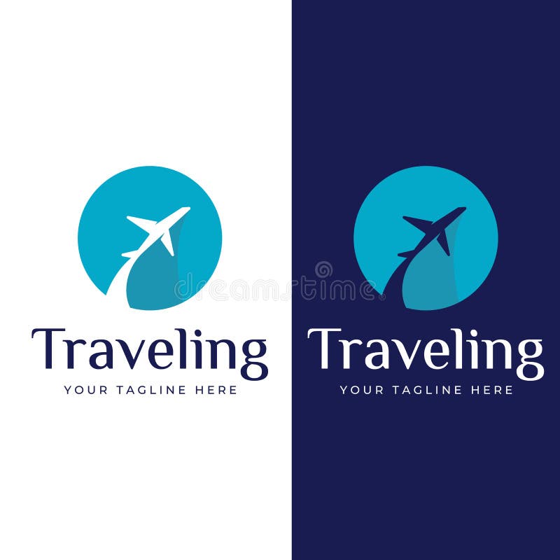 Travel Agency Logo Design and Summer Vacation with Airplanes. the Logo ...