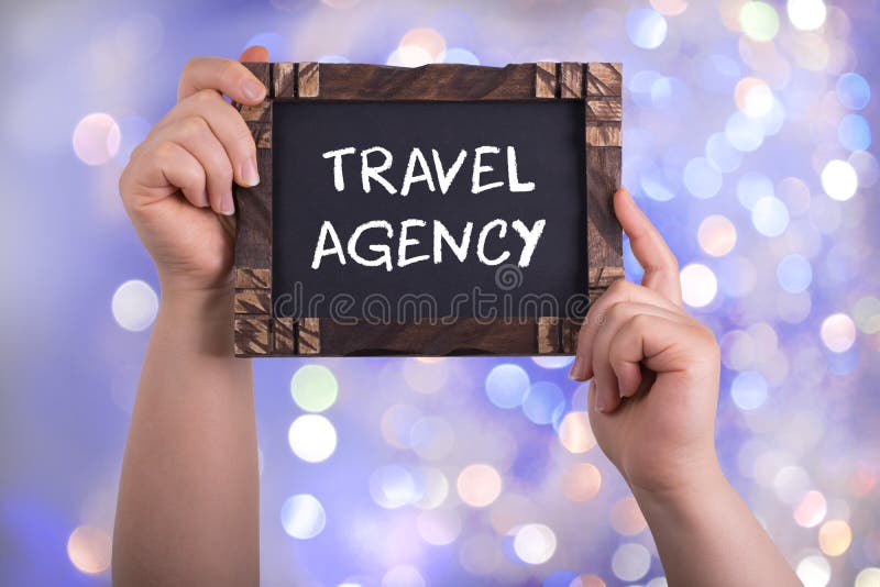 Travel agency stock photo. Image of holding, resort - 115829214