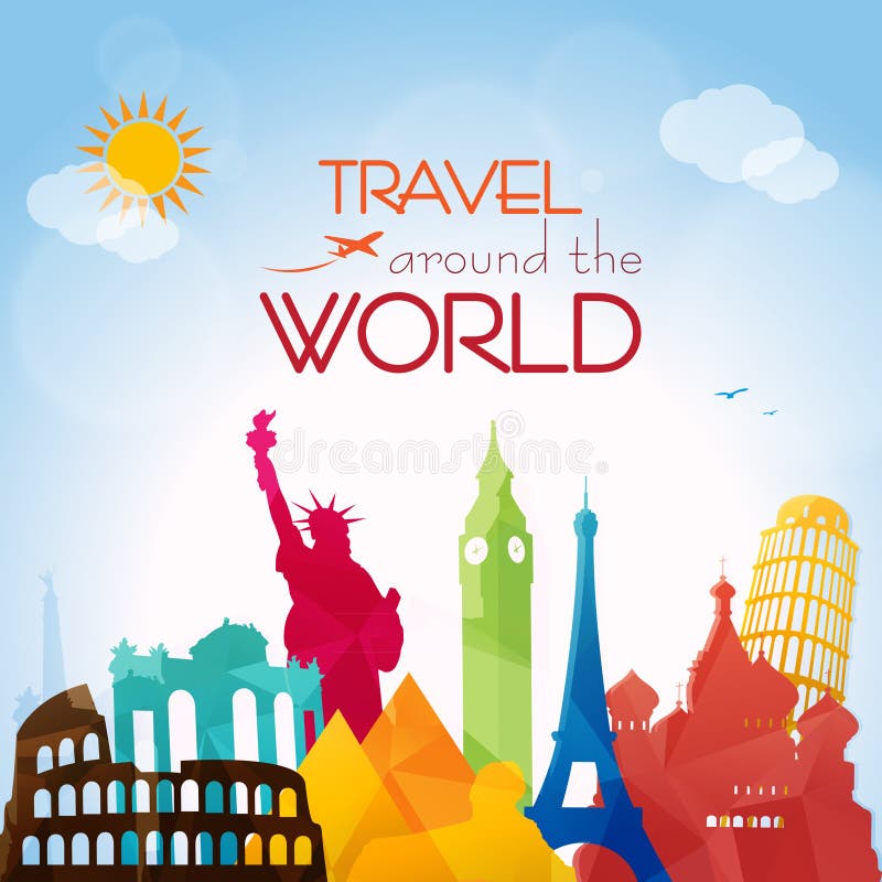 Travel Background Stock Illustrations – 2,616,933 Travel Background ...