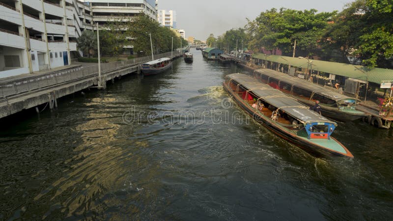 Travel by boat in canal of Bangkok it is also important royalty free stock photos Travel by boat in canal of Bangkok it is also important royalty free stock photos