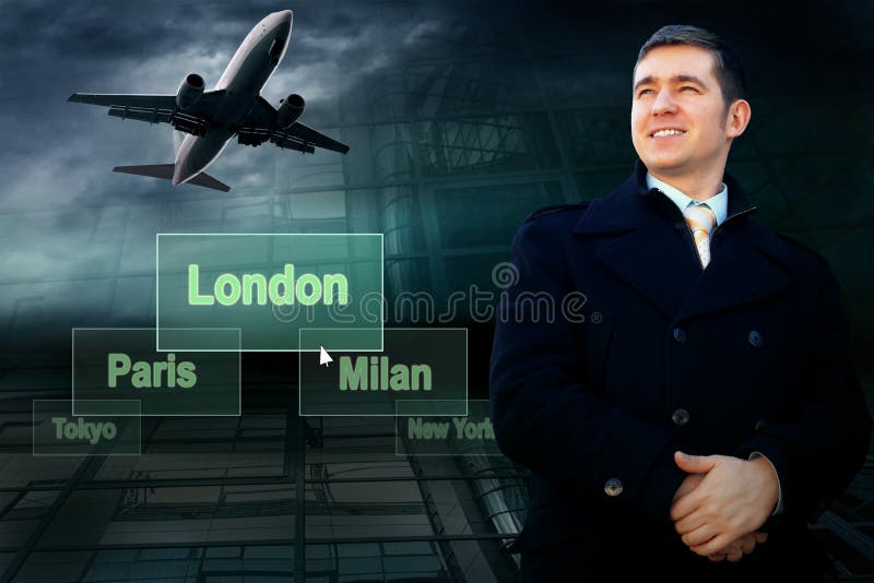 Travel businessman