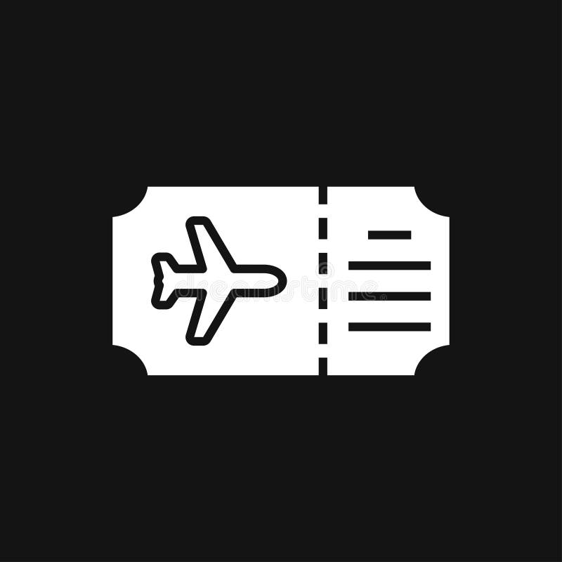 Travel documents icon, passport with tickets flat icon isolated. Concept travel and tourism stock illustration Travel documents icon, passport with tickets flat icon isolated. Concept travel and tourism stock illustration
