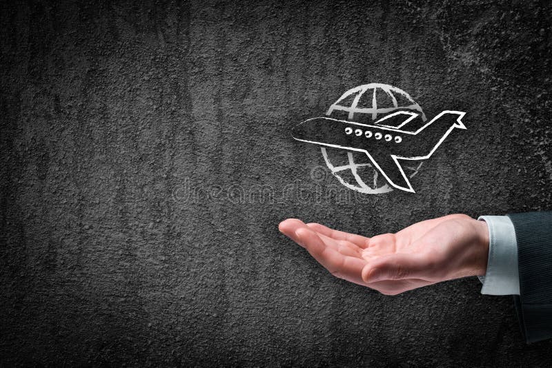 Travel insurance royalty free stock image