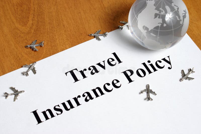 Travel Insurance stock photography