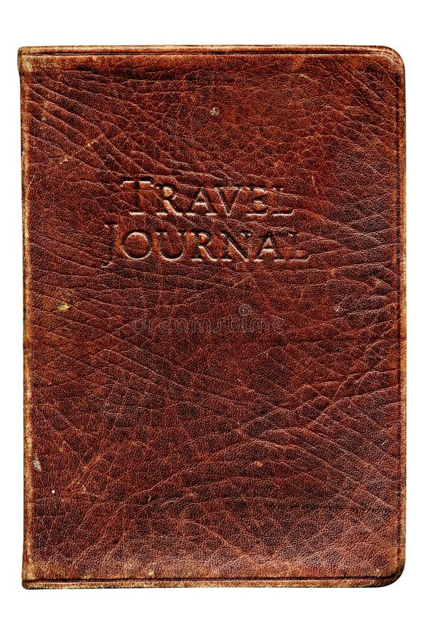 Travel Journal Leather Notebook royalty free stock images