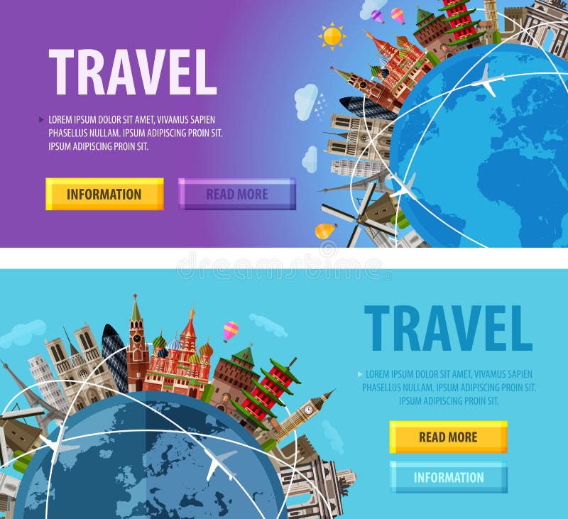 Travel vector logo design template. vacation or