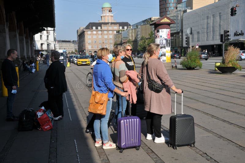 Traveler Face in Copenhagen Denmark Editorial - Image of vacationers, tourists: 199470641