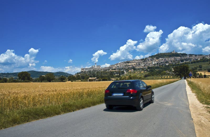 Traveling by car