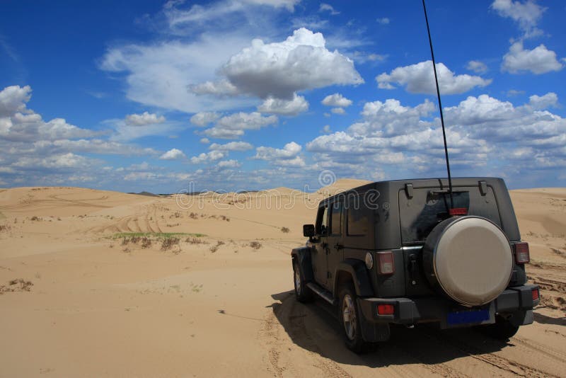 Travelling in the desert