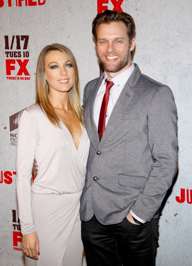 Travis Schuldt and Natalie Zea Editorial Photo - Image of famous