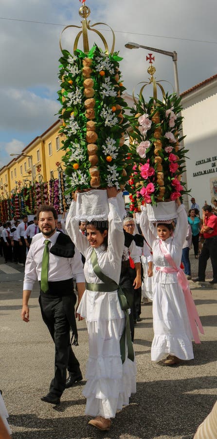 The Trays Festival. Festa dos Tabuleiros, Tomar.