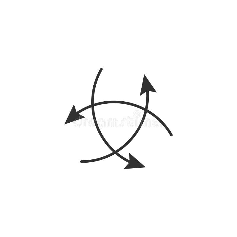 Tre frecce che indicano nelle direzioni differenti Scelga il concetto di modo Illustrazione di vettore illustrazione vettoriale Tre frecce che indicano nelle direzioni differenti Scelga il concetto di modo Illustrazione di vettore illustrazione vettoriale