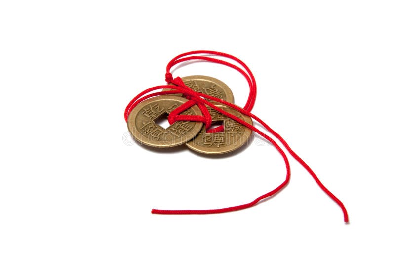 Monete Fortunate Cinesi Feng Shui Con Nodo - Set Da 2, Portafortuna Per Ricchezza - Foto 10