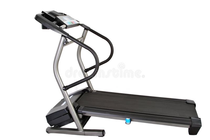 Treadmill isolated stock image. Image of exercise, sports 15596341