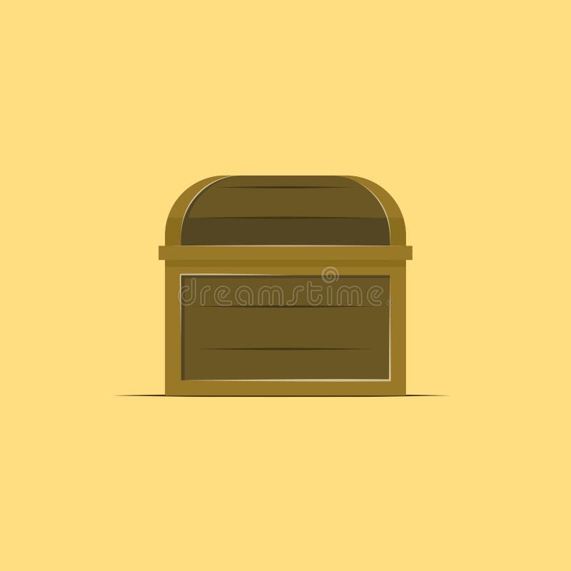 Line Drawing Empty Treasure Chest Stock Illustrations – 11 Line