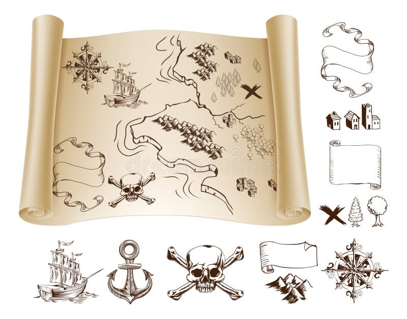 Pirate Map-Making Kit