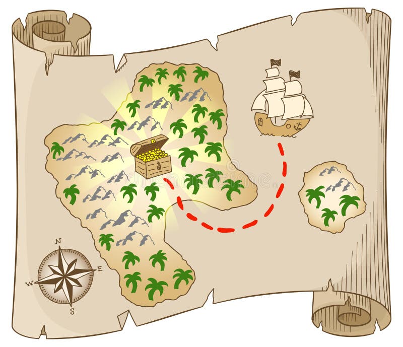 Treasure map.