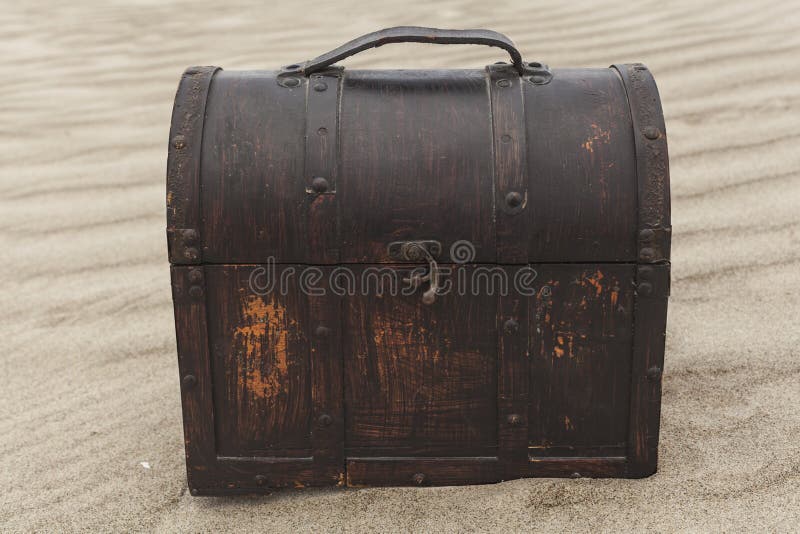 Treasure in Sand stock image. Image of ancient, ocean 53912877