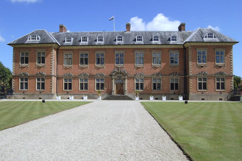 An HDR Image of Seventeenth Century Tredegar Hous Stock Image Image