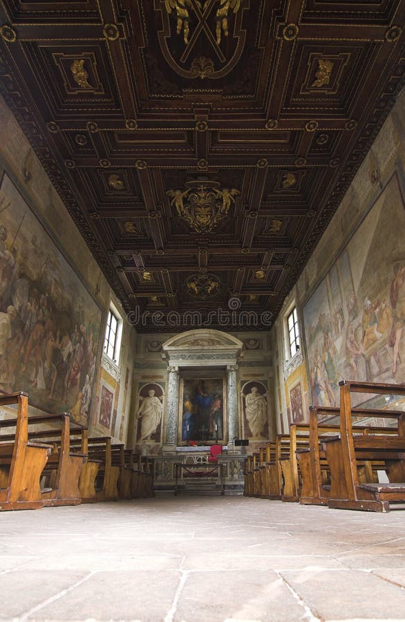 Tree chapel at san gregorio magno - Rome