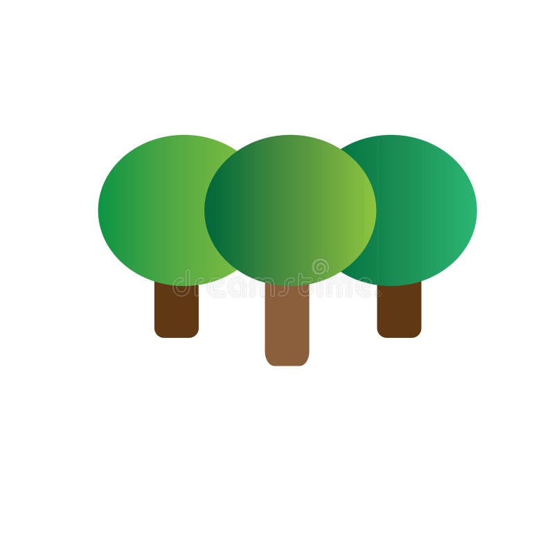 Tree Company Logo Illustration Stock Illustration Illustration of