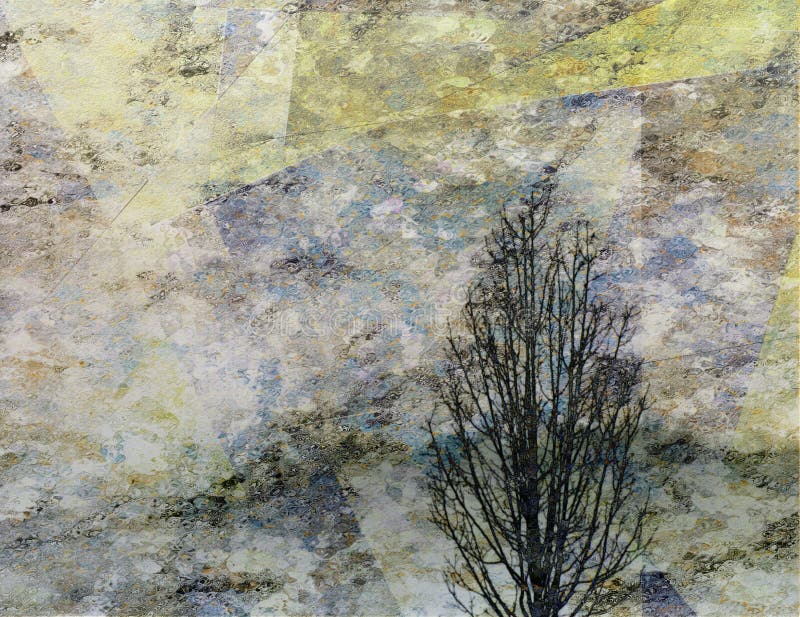 Tree Composition stock illustration
