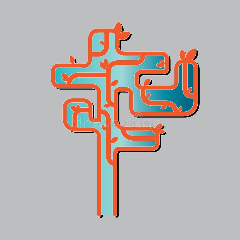 Tree design2 royalty free illustration