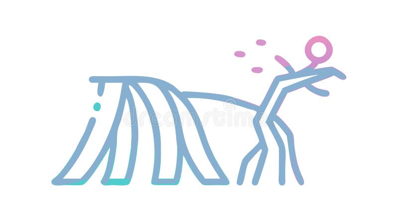 Tree in Glass Dome Icon, Protected Ecosystem, vector design Generative AI vector illustration