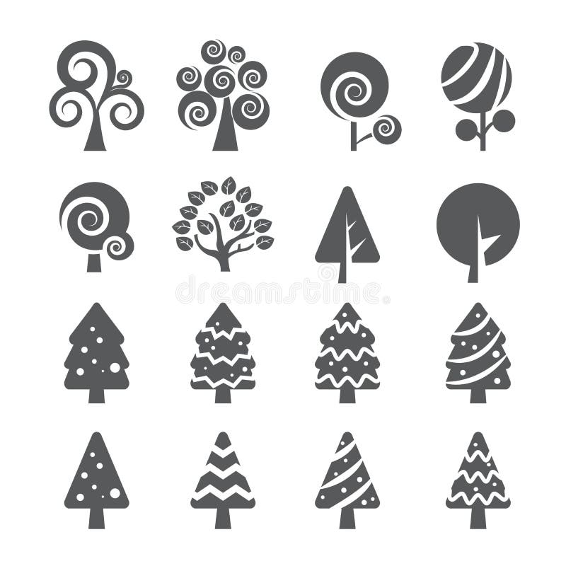 Tree icon vector illustration