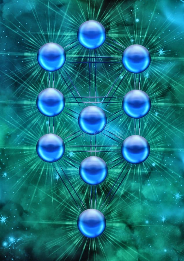 The Tree of the Life stock illustration