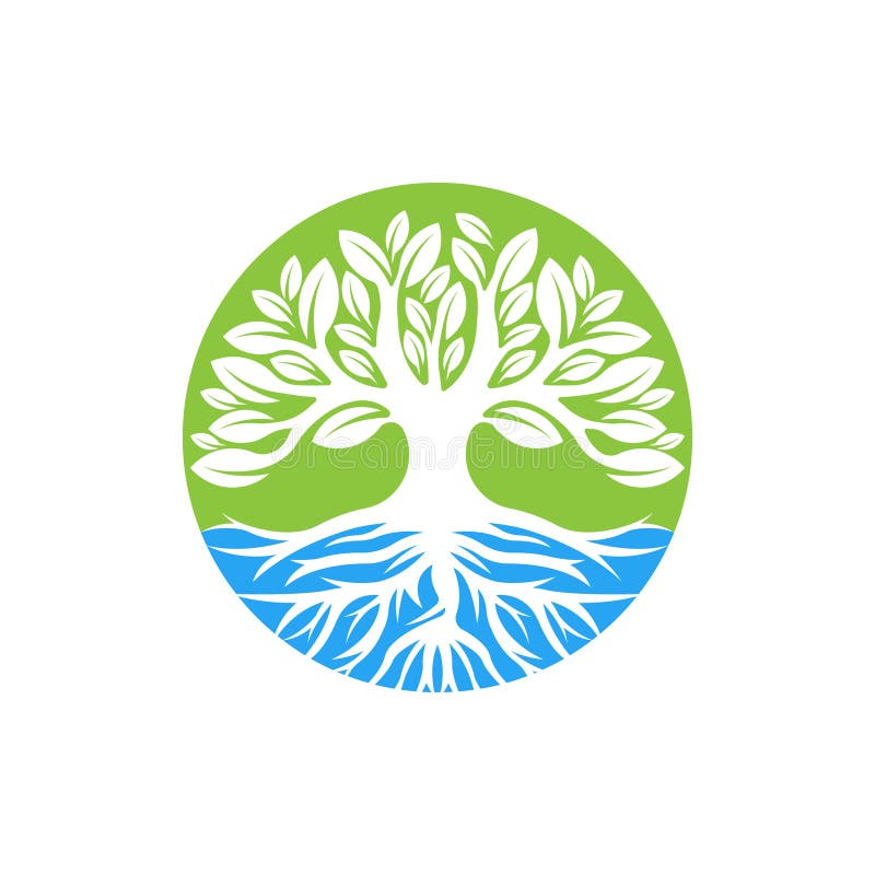 Tree Logo Design Vector Illustration. Abstract Tree Logo Vector in ...