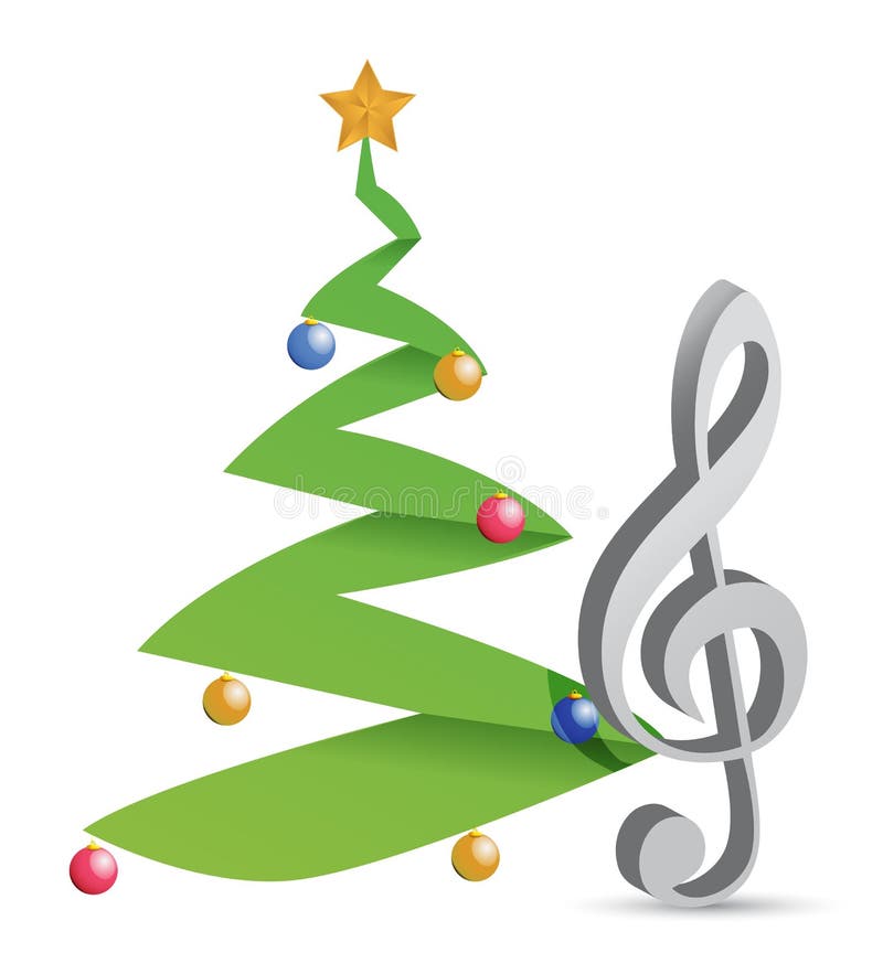 Christmas Tree Music Stock Illustrations 3,076 Christmas Tree Music