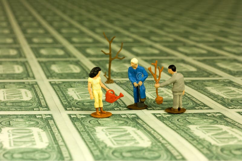 Tree nursery stock image. Image of bills, dollar 2019159