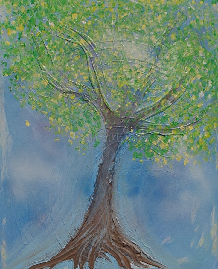 Tree painting