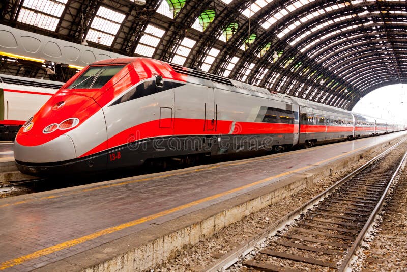 Trem de alta velocidade em Itália