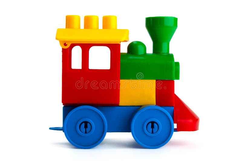 Motor De Madeira Do Trem Do Brinquedo Imagem de Stock - Imagem de modelo,  railway: 16099943