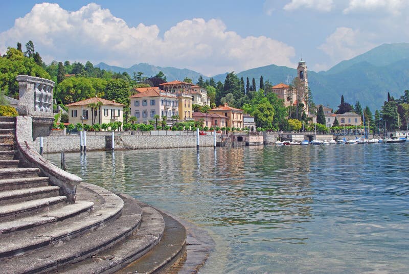 Tremezzo, lago Como, asistente ve, Italia fotografía de archivo Tremezzo, lago Como, asistente ve, Italia fotografía de archivo