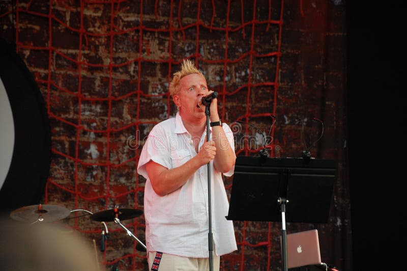 Trencin Slovakia July 9 11 Johnny Rotten Performing Live With Public Image Limited Pil Ex Sex Pistols At Pohoda Festival Editorial Photography Image Of Festival John