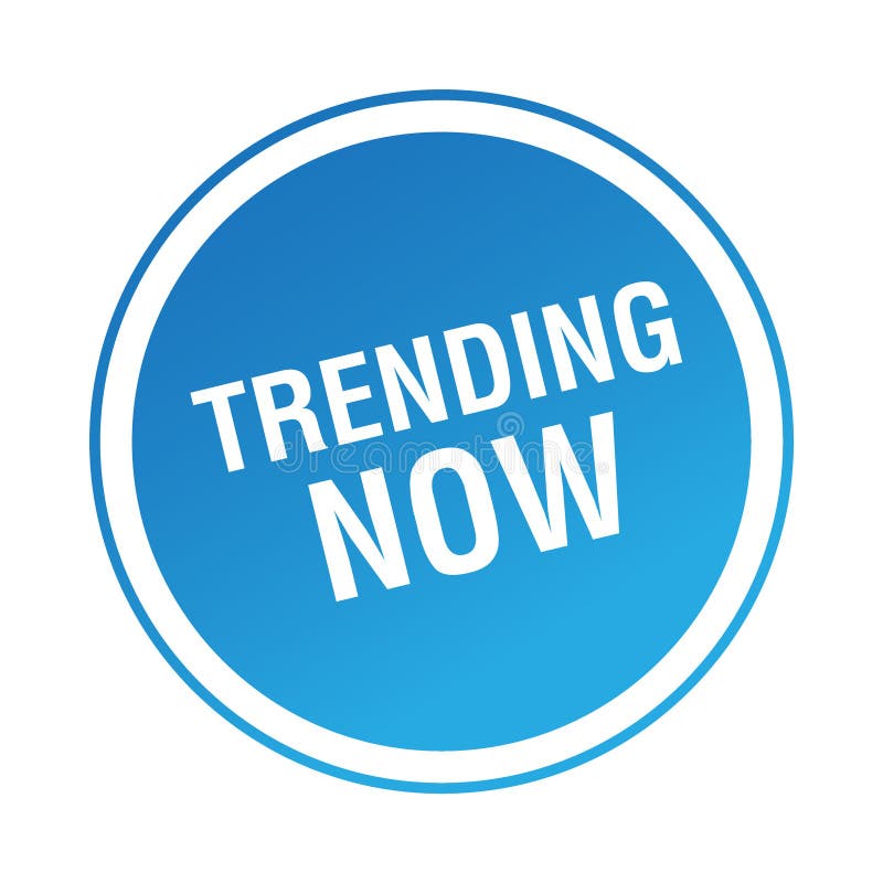 Trending now stock vector. Illustration of seller, shopping 123517591