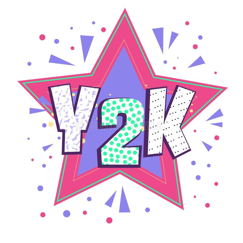 Y2K symbols. Retro star icons  Illustrations ~ Creative Market