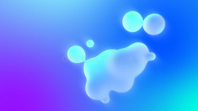 Trendy 3d Background with Vibrant Colors. Lava Lamp Effect Illustration  Stock Illustration - Illustration of creative, flyer: 187964482