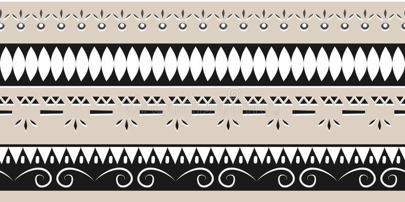 Batik Pattern Background In Vector  Stock Vector  