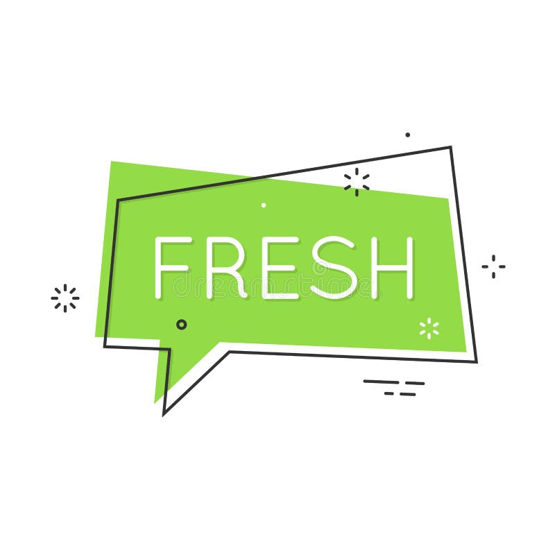 Trendy flat geometric speech bubbles. Retro hipsters poster royalty free illustration