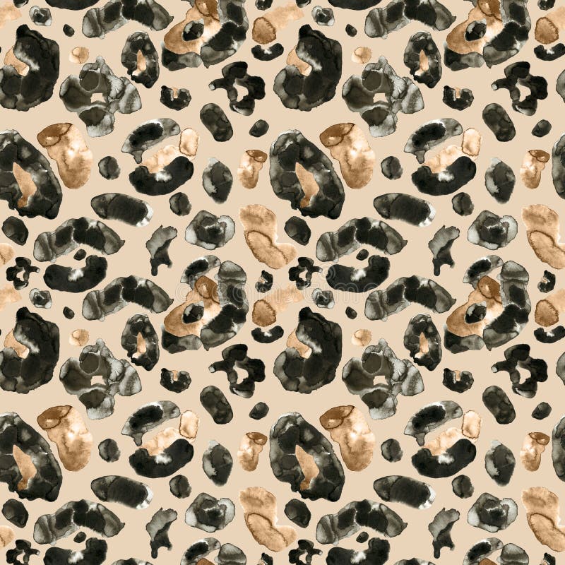 Leopard Cheetah Skin Seamless Pattern Pink Black Beige Orange Spots Stock  Illustration by ©annakuzmina1608.gmail.com #255757678