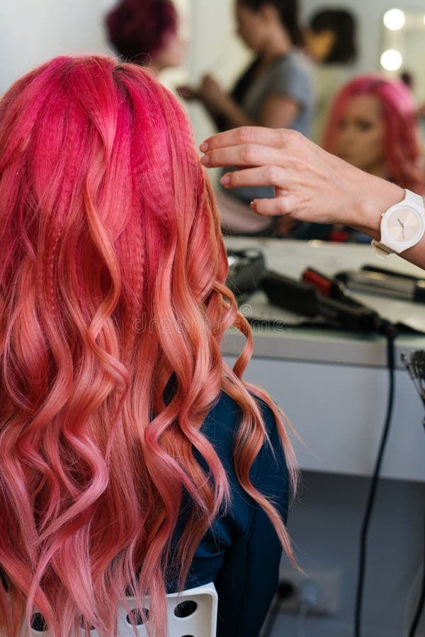 Trendy rich color hair stock photo. Image of curl, client - 155068084 Trendy rich color hair stock photo. Image of curl, client - 155068084