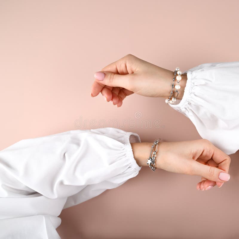 Buy Silver-Toned Bracelets & Bangles for Women by Crunchy Fashion Online |  Ajio.com