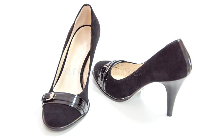 Marco Tozzi - Block Heeled Court Shoes Black - 22416, The Shoe Horn